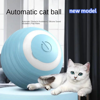  Interactive Rechargeable Cat Ball Toy for Endless Play Fun cashymart