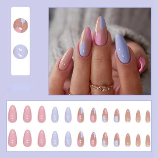  Glamorous Easy Press-On Nail Set cashymart