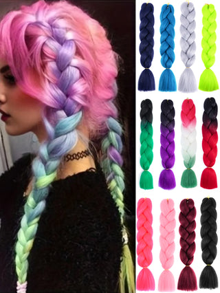  DIY Jumbo Braiding Hair Extensions 24 Inches cashymart