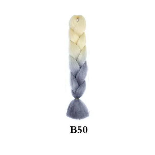 Ombre Jumbo Braiding Hair Extension 24 Inch