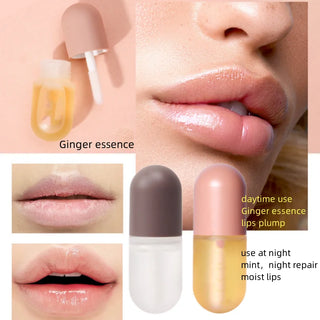  DEROL Ginger Extract Peppermint Lip Plumper Night Repair cashymart