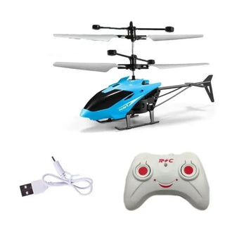  Safe & Fun Rechargeable Mini RC Helicopter Drone cashymart