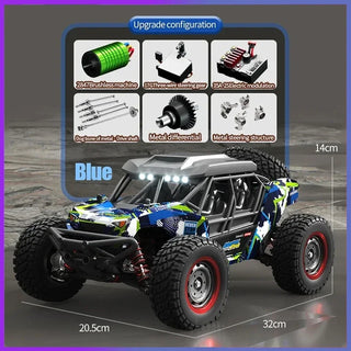  High-Speed 1/16 4WD Off-Road RC Car - 70KM/H Brushless Crawler Toy cashymart