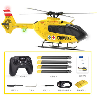  F06 EC135 2.4G Brushless RC Helicopter cashymart