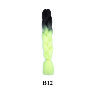 Ombre Jumbo Braiding Hair Extension 24 Inch