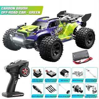  High-Speed 1:18 4WD Remote Control Drift Monster Truck with LED Lights cashymart