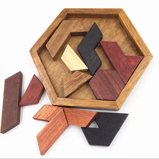  Wooden geometric Shape Jigsaw Puzzle cashymart