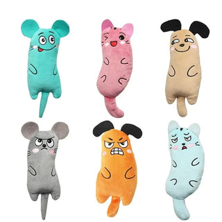  Whimsical Catnip Plush Mice cashymart