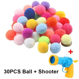  Interactive Cat Toy Shooting Ball Launcher - Fun for Pets & Kittens! cashymart