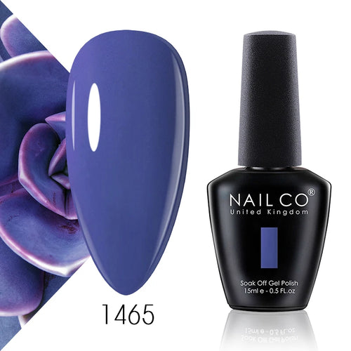NAILCO 15ml UV Gel Topplack och Baslack Set