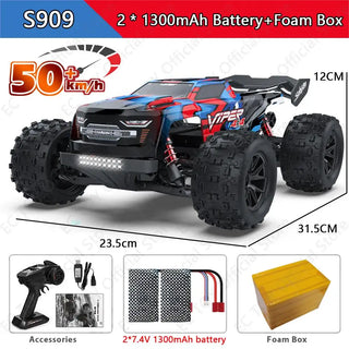  High-Speed 1:16 S909/S910 4WD RC Drift Monster Truck - 50KM/H Fun cashymart