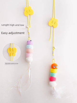 Bouncy Elastic Mouse Toy