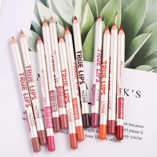  6/12Pcs/set Cosmetic Professional Wood Lipliner Tool cashymart