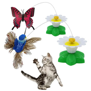  Interactive Rotating Cat Toy cashymart