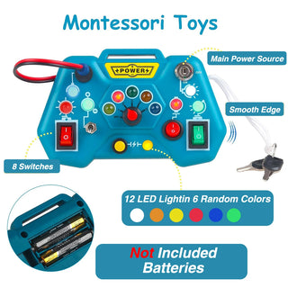  Montessori Sensory Busy Board cashymart