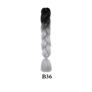 Ombre Jumbo Braiding Hair Extension 24 Inch
