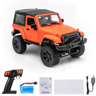  High-Speed 1/14 Scale 4WD Off-Road RC Crawler with LED Lights cashymart