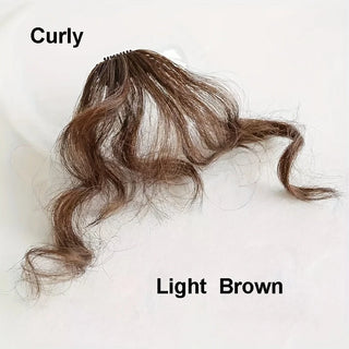  Sunslymei Curly Clip In Bangs Extension cashymart