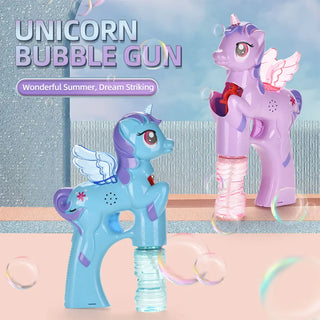  Magical Unicorn Bubble Gun Toy cashymart