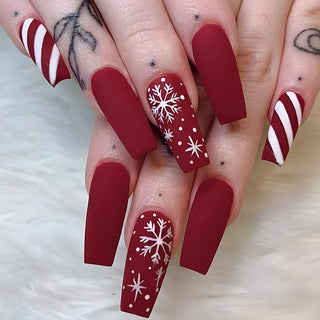  Holiday Glam Green Deer Nail Set cashymart