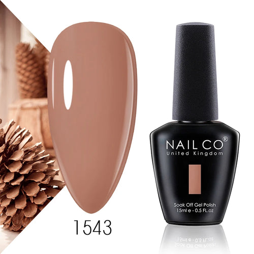 NAILCO 15ml UV Gel Topplack och Baslack Set