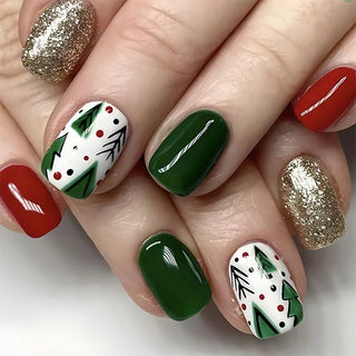  Christmas Glam Stiletto Nails cashymart