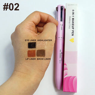  Multi-Effect 4 In 1 Eyeliner Eyebrow Pencil cashymart