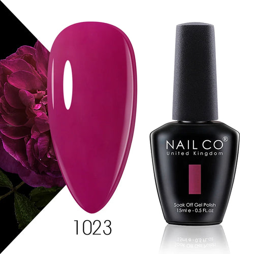 NAILCO 15ml UV Gel Topplack och Baslack Set