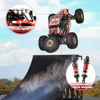  High-Speed 1/12 Scale RC Brushless Desert Truck for Adventure Enthusiasts cashymart