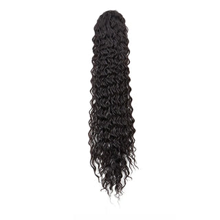  Synthetic 22 Inch Kinky Curly Ponytail Clip In cashymart