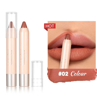  Nude Grey Pink Lip Liner Pen Long Lasting Matte Tint cashymart