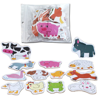  Wooden Animal Jigsaw Puzzle Set cashymart