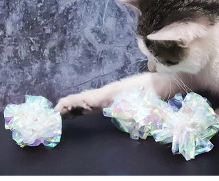  Colorful Crinkle Balls for Cats cashymart