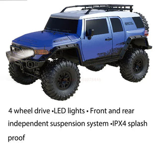  All-Terrain 1/10 Scale 4WD RC Climbing Car for Adventurous Fun cashymart