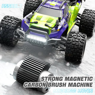  High-Speed 1:18 4WD Remote Control Drift Monster Truck with LED Lights cashymart