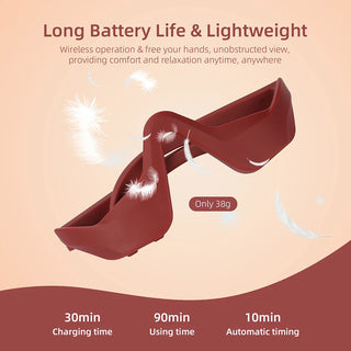 Red Light Therapy Eye Massager