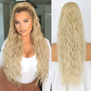  Long Curly Wavy Ponytail Hair Extension cashymart