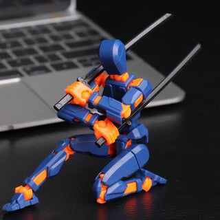  Multi-Jointed 3D Printed Robot Figurines cashymart