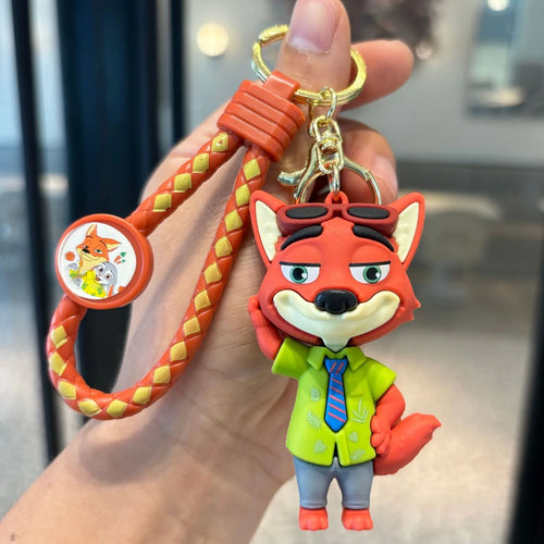 Anime Disney Keychain Mickey Minnie Lilo Stitch