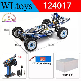  High-Speed 1/12 RC Drift Car – 75Km/H Brushless 4WD Racing Fun cashymart