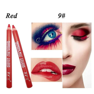 9-Color Matte Lipstick Pen