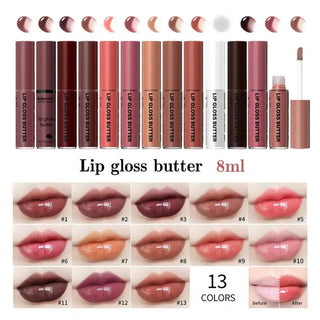  Lip Gloss Long Lasting Lip Balm Liquid Lipstick for Women cashymart