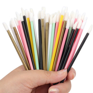 100 Pcs Disposable Lip Brushes and Wands cashymart