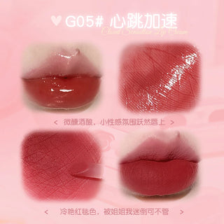  GOGO TALES Double Lip Gloss Mirror Finish Vegan Makeup cashymart