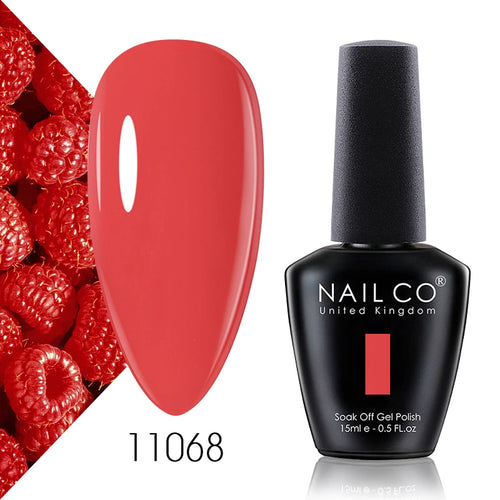 NAILCO 15ml UV Gel Topplack och Baslack Set