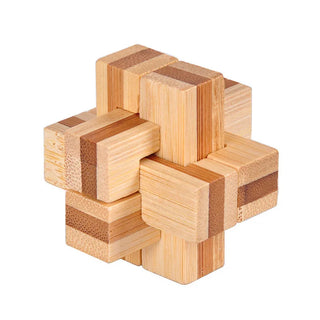  Wooden Brain Teaser Game cashymart