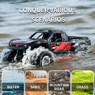  Amphibious 4WD Remote Control Stunt Car for Kids - JJRC Q156 cashymart