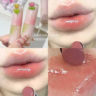  USLIKE Aura Lipstick Moisturizes Longlasting Glass Lips cashymart