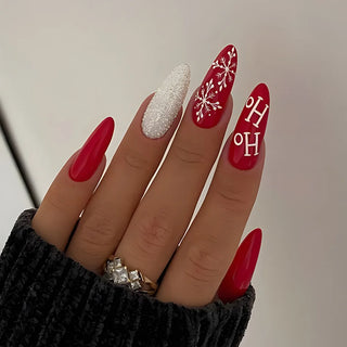  Holiday Glam Green Deer Nail Set cashymart