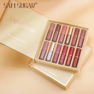  Sam Sugar 12 Piece Multicolor Lip Gloss Set cashymart